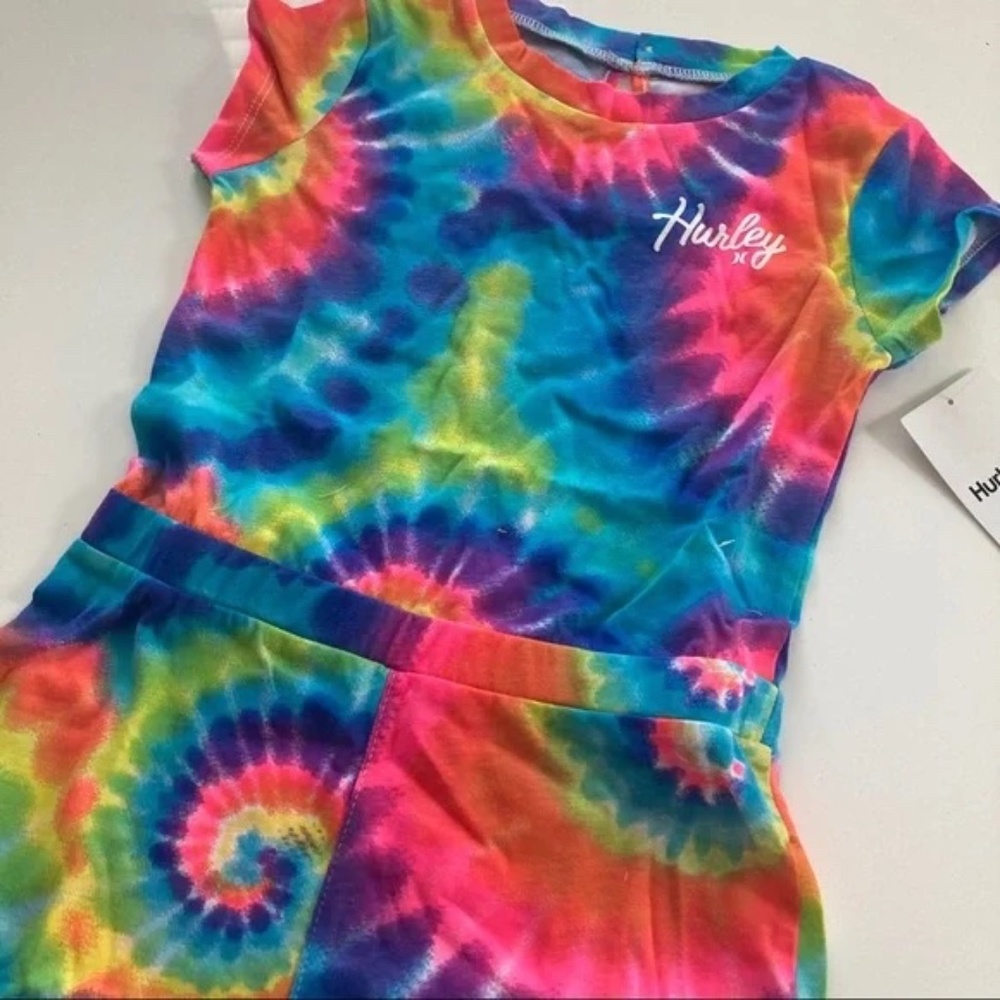 Hurley colorful active jumpsuit outfit 5036 - Picture 4 of 4